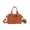🍒 Orange_New#5126, variant on Casual Canvas Tote Shoulder Bag Crossbody Purse, Polyester Small Outdoor Handbag, Water Resistant, Adjustable Strap, 4 Colors, 8.27 x 5.51 x 3.54 in