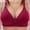 Wine, variant on Jacenvly Womens Sports Bras Solid Casual Fashion Bralettes for Women Woman'S Lace Breathable Bra Underwear No Rims Beige