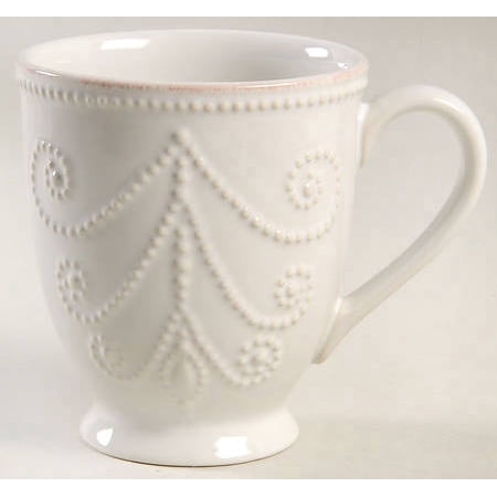 UPC 882864324900 product image for French Perle 12 oz. Mug [Set of 4] Color: White | upcitemdb.com