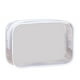 thumbnail image 2 of Neceser portátil de PVC transparente, gran capacidad con cierre a presión, resistente, impermeable, bolsa de maquillaje de viaje, compacta, de plástico, para el dormitorio,Wsvlmg, 2 of 8