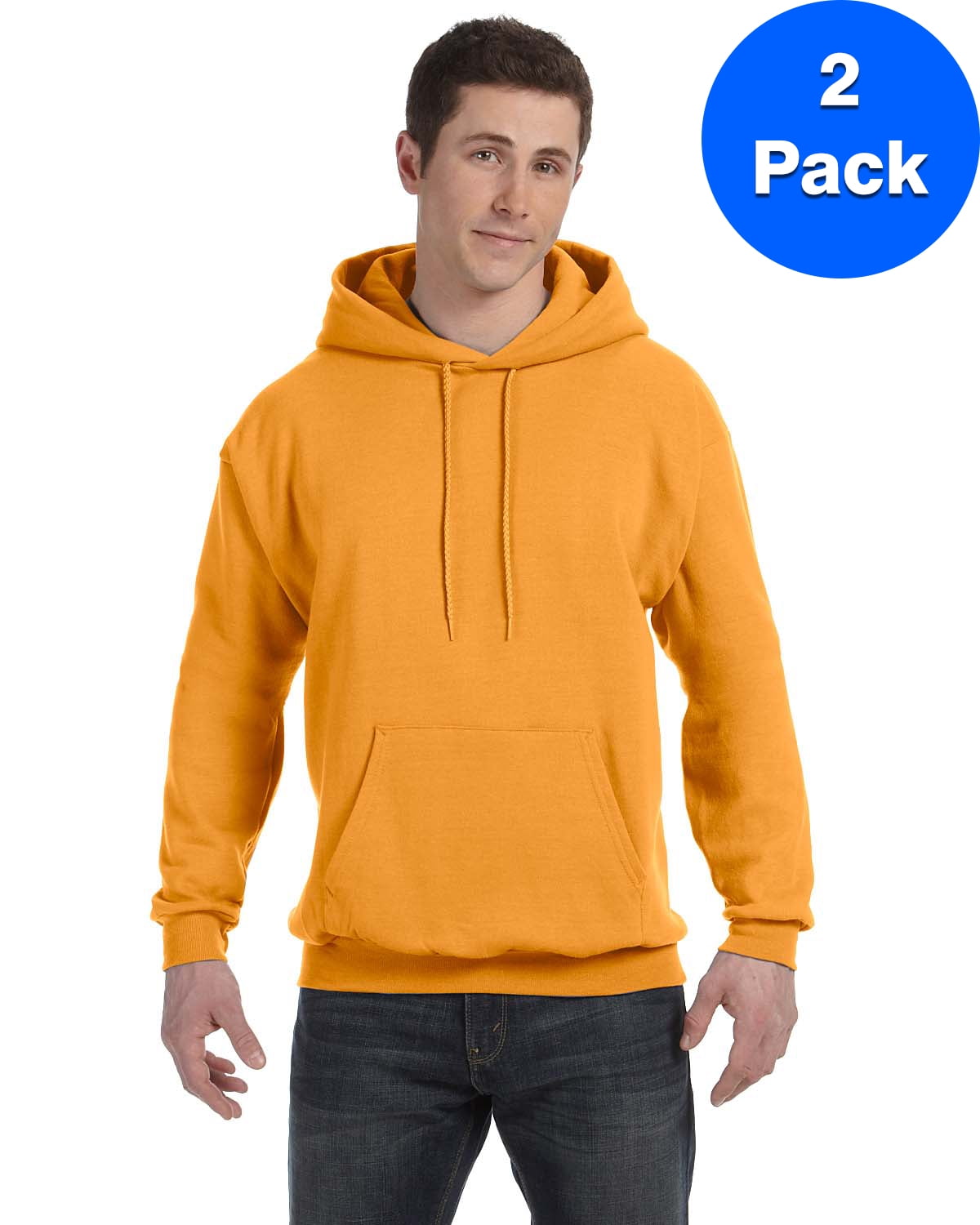 hanes gold hoodie