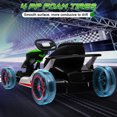 thumbnail image 5 of Funride 24V Go Kart Ride on Toys Electric Go Kart for Boys Girls Age 6-12 Years Old, Green, 5 of 10