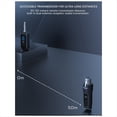 thumbnail image 3 of Micrófono Inalámbrico UHF Transmisor y Receptor XLR Inalámbrico para Micrófonos Dinámicos Mezcladores de Audio Sistemas PA, 3 of 5