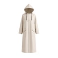 thumbnail image 7 of Karight Rain Jacket Women with Hooded Waterproof Lightweight Packable Long Raincoat Poncho for Men Adults, 7 of 7