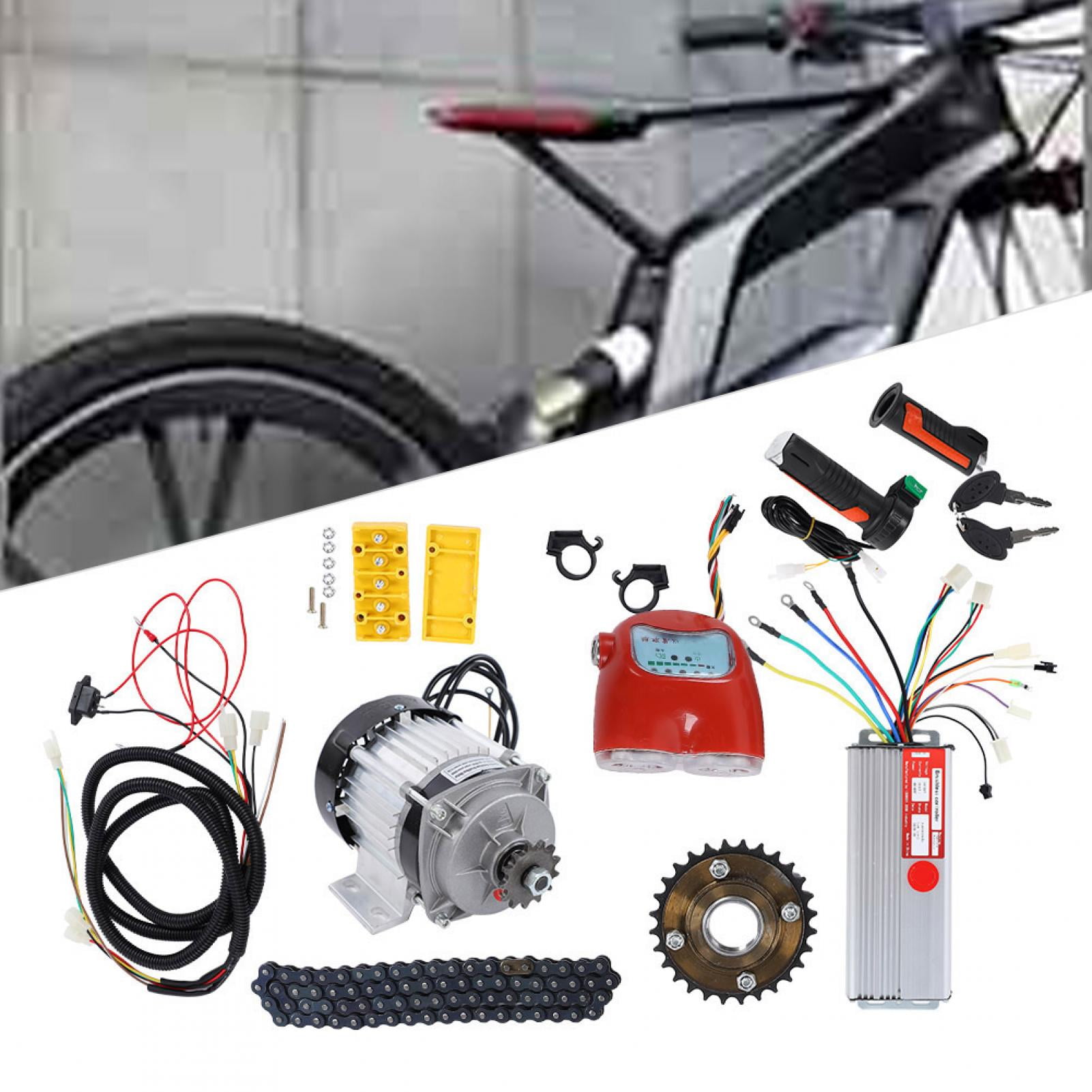 Herwey KEENSO Electric Bike Motor Kit, 48V 800W Good Heat