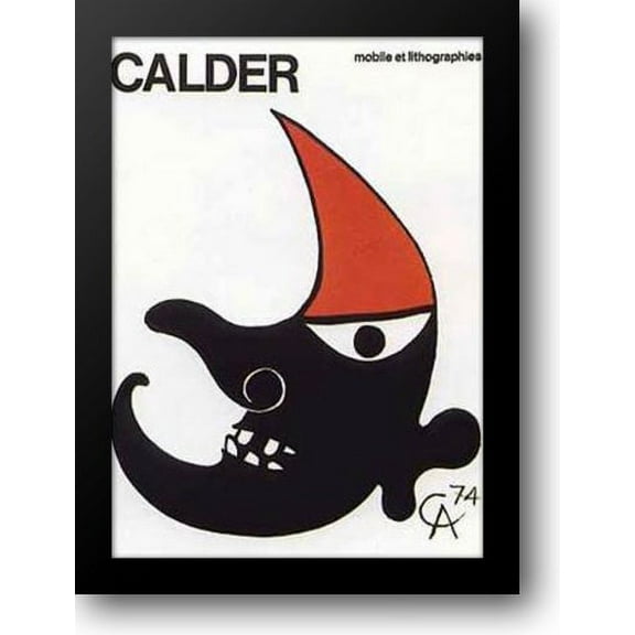Moon, 1973 26x35 Framed Art Print by Calder, Alexander