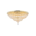 thumbnail image 1 of Elegant Lighting Tranquil 24" 12 Light Royal Crystal Flush Mount, 1 of 4