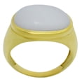 thumbnail image 5 of 18K Gold Over Brass Natural White Opal Ring s.8 Jewelry RM-1115 TGR1003_G_8, 5 of 6