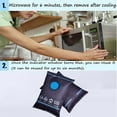 thumbnail image 5 of Dehumidification Bag Desiccant,Reusable Silica Gel Moisture Absorber Desiccant Packs with Color Changing Window,Safe Dry Silicone Dehumidifier Pack for Closet Car Basement Storage Drawer(A200g,3PC), 5 of 7