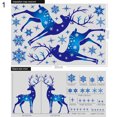 thumbnail image 5 of Walbest Christmas Window Clings Waterproof PVC Window Sticker Christmas Themed Window Decoration, Xmas Snowflake Reindeer Elk Static Sticker for Glass Windows, 5 of 7
