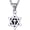 Couple Set, variant on Stainless Steel Ace of Spades Pendant Necklace for Men and Women Poker Card Pendant with 24 Inch Link Chain