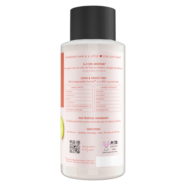 Love Beauty and Planet 3-in-1 Curl Moisture Shampoo with Avocado