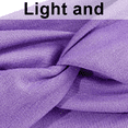 thumbnail image 3 of Sparkling Knotted Nylon Head Wraps Elastic Turban Headwraps Womens Retro Solid Head Band, 3 of 5