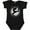 AB-Black, variant on Inktastic Ballet Dancer Silhouette Ballerina Girls Baby Bodysuit