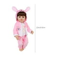 thumbnail image 3 of Lksixu Jouets Éducatifs pour Tout-Petits, Robe de Poupée pour Fille, Belle Robe Adaptée pour Poupée de 22 Pouces, Robe de Poupée de Noël, Jouets Éducatifs pour Enfants, 3 of 8