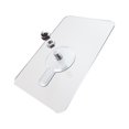 thumbnail image 3 of Heavy Duty Adhesive Wall Hooks, No Drill Screw Hanger for Bathroom Kitchen, Waterproof Removable Sticky Mounting Hardware, Transparent (1X Screw Sticker, 6mm), 3 of 4