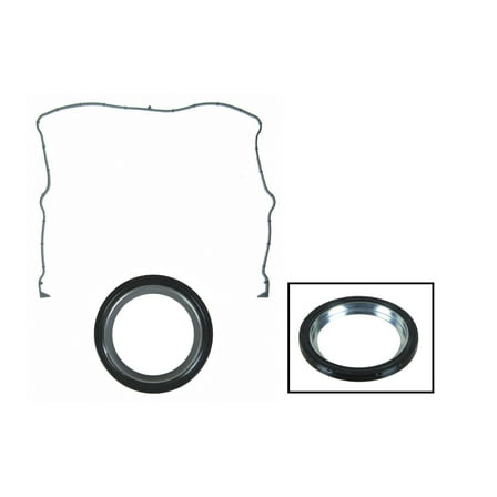 FEL-PRO BS 40688 Rear Main Seal Set Fits select: 2004-2006 DODGE RAM 1500, 2003-2006 DODGE VIPER