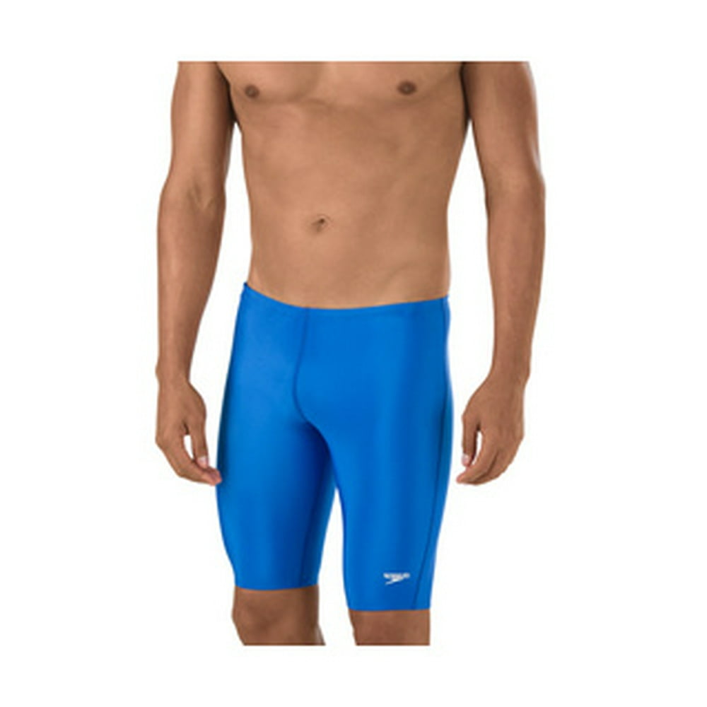 Speedo Men's Pro Lt Jammer Swimsuit in Blue Size 30 - Walmart.com ...