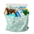thumbnail image 3 of Floral Daisy Pattern Shopping Bag - Foldable, Durable & Washable Reusable Tote for Daily Use, 3 of 6