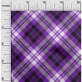 thumbnail image 2 of oneOone Polyester Spandex Purple Fabric Tartan Sewing Fabric By The Yard Printed Diy Clothing Sewing Supplies 56 Inch Wide, 2 of 4