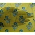 thumbnail image 4 of oneOone Tissu Viscose Chiffon Feuilles & Floral Imprimé au Mètre 42 Pouces de Large, 4 of 4