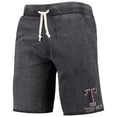 thumbnail image 2 of Men's Heathered Black Alternative Apparel Texas A&M Aggies Victory Lounge Shorts, 2 of 3