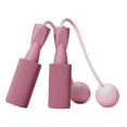 thumbnail image 4 of Dalazy Cordless Jumping Rope Gym Exercise Fitness Weighted Jump Rope for Kids Ball dia.3.2cm Pink, 4 of 9