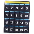 thumbnail image 4 of TEHAUX 1Set Blue Over the Door Pocket Organizer for Mobile Phones 25.55X19.65In, 4 of 8