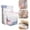 M+L#A02, variant on No‑Pump Vacuum Storage Bags, 4Pack Large Cube Vacuum Seal Bags, Thickened Reusable Space Saver Compression Bags for Clothes, Blankets, Bedding, Organizers for Home, Moving, And Travel (2-M)