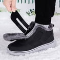 thumbnail image 6 of SKIUHS Diabetic Shoes Extra Wide Width Diabetic Boots Warm Slip-on Lymphedema Shoes Adjustable Closure Walking Shoes for Elderly Swollen Feet, 6 of 7