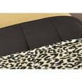 thumbnail image 5 of Mainstays Cheetah Print 8 Piece Bed in a Bag Comforter Set With Sheets, Full, 5 of 5