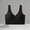 Black, variant on Ovbmpzd Beige Everyday Sports Bras for Women Seamless Quick-Dry Fixed Padded Underwear Bras Comfy Wirefree Breathable Active Bras,Free Size
