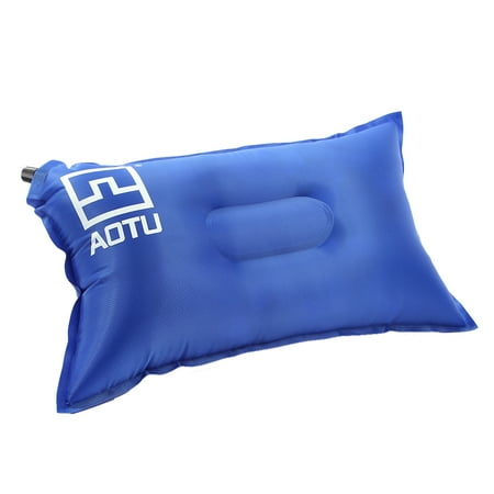 Outdoor Automatic Inflatable Bed Travel Air Pillow Cushion Pad for Camping Hiking