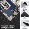 thumbnail image 3 of Pioneer Flower Floral Print Pattern Kitchen Rugs Sets Of 3,Kitchen Runner Rugs Non Skid Washable,Decorative Kitchen Floor Mats for Kitchen,Sink,Laundry,17"x30"+ 17"x47" + 17"x59", 3 of 6