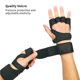 thumbnail image 2 of Eigraketly Levantamiento de pesas Guantes de fitness Empuñaduras de gimnasia Ejercicio Guantes de protección de manos Guantes de protección de muñeca Gimnasios en casa Negro L Eigraketly OD009827-01, 2 of 6