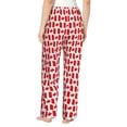 thumbnail image 2 of Bixox Women's Canada Patterned Pajama Pants Loungewear, 2 of 5