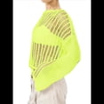 thumbnail image 2 of Pañuelos de Crochet para Mujer, Pareos de Baño Calados, Trajes de Verano Tejidos Verde Fluorescente M, 2 of 8