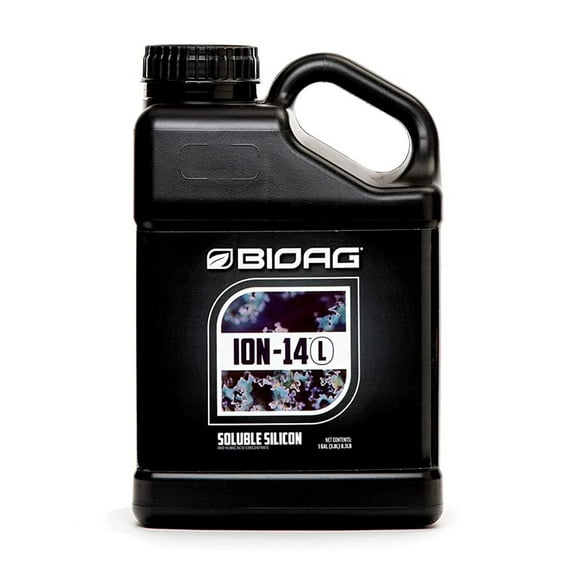 Ion 14 L - Liquid Soluble Silicon with Humic Acid - 128 fl oz Jug by BioAg