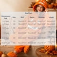 thumbnail image 3 of Kids Halloween Pumpkin Jumpsuit Warm Long Sleeve Hooded Loungewear Outfit Fuzzy Fleece Comfy Jumpsuit with Pockets Orange 4-5 Years, 3 of 7