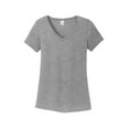 thumbnail image 5 of District Made Ladies Perfect Tri V Neck Tee-XL (Grey Frost), 5 of 6