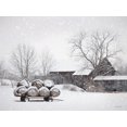 thumbnail image 2 of Deiter, Lori 24x19 Gold Ornate Wood Framed with Double Matting Museum Art Print Titled - Winter Food, 2 of 4