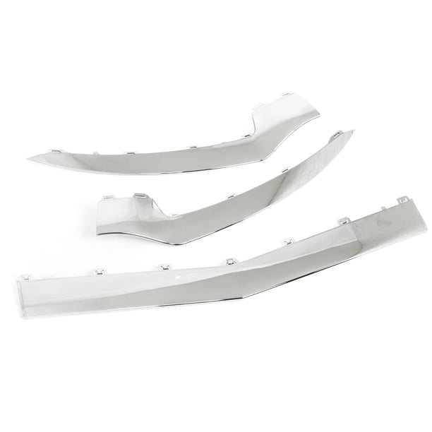 Kit del cuerpo delantero del automóril, 3 piezas de 3pcs del centro de la derecha izquierda de Ajuste directo de impacto resistente al paracetas delantero de moldeo inferior
