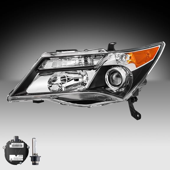 For 2007-2013 Acura MDX Headlights HID Left Side Headlight w/o Adaptive W/Bulbs