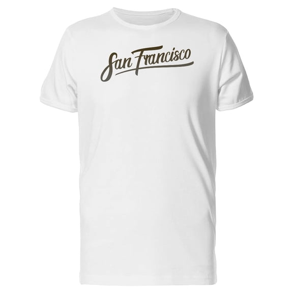 Handwriting Text San Francisco Tee Men's -Image by Shutterstock