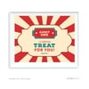 A Carnival Treat For You To Enjoy! Carnival Circus Birthday Party Signs