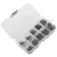 thumbnail image 2 of 1000Pcs Fish Jig Hooks with Hole Fishing Tackle BoX 10 Sizes Carbon Steel, 2 of 8