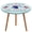 style-4, variant on 4th of July Round Fitted Tablecloth with Elastic Edge Outdoor Tablecloth Washable Round Table Cover Reusable Tablecloths for Kitchen Picnic Party Fits 40-54" Diameternd Tables