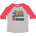 thumbnail image 3 of Inktastic I Love Dinosaurs Boys or Girls Toddler T-Shirt, 3 of 5