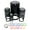 Black, variant on Tongue Out Face Emoticon Self-Inking Rubber Stamp Ink Stamper - Green Ink - Mini 1/2 Inch