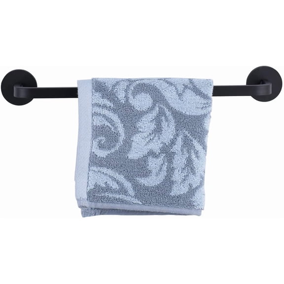 Magnetic Towel Bar for Refrigerator, Magnetic Towel Holder Towel Hook Hanger for Fridge, Kitchen Stove, Oven, Dishwasher, Sink Laundry Washing Machine Black 1 Pack